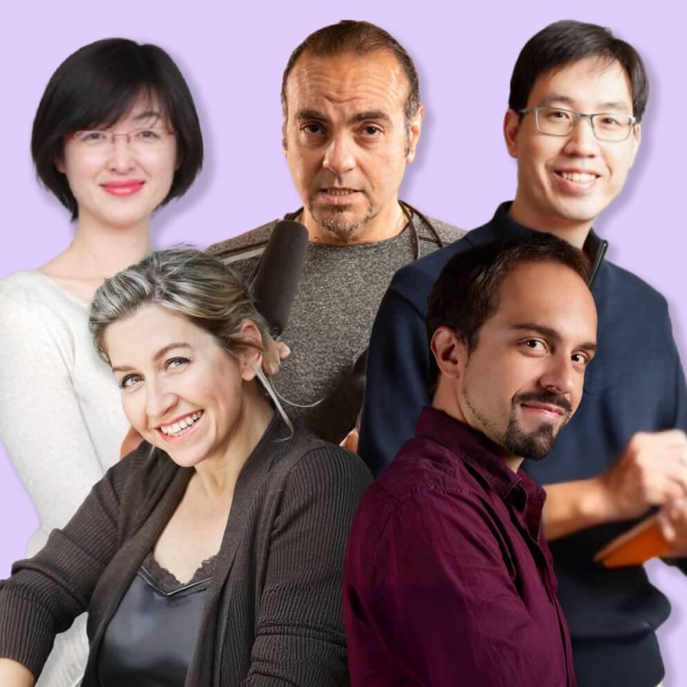 外国人/バイリンガルナレーターが多数在籍