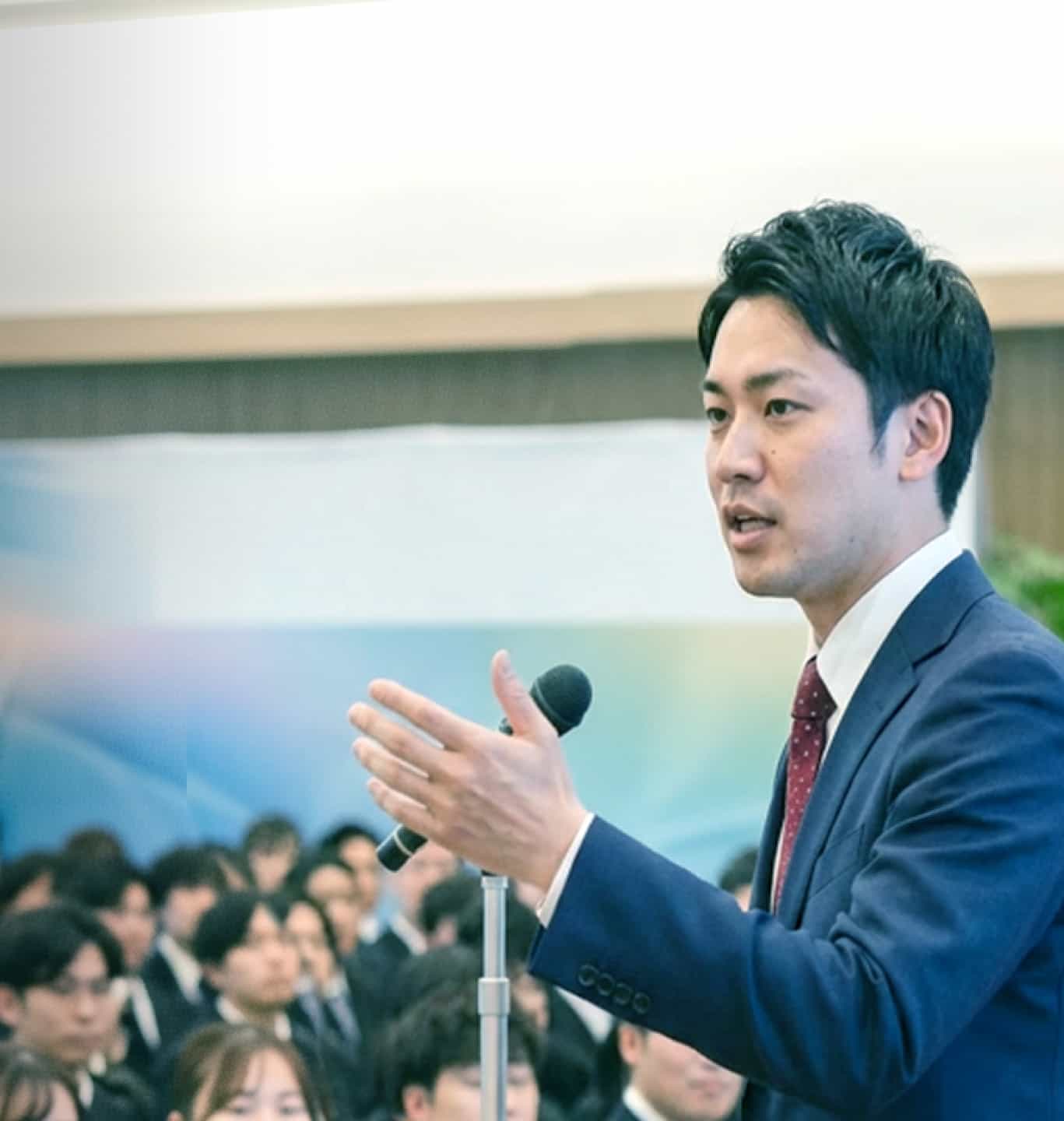 入社式・式典の司会派遣サービス
