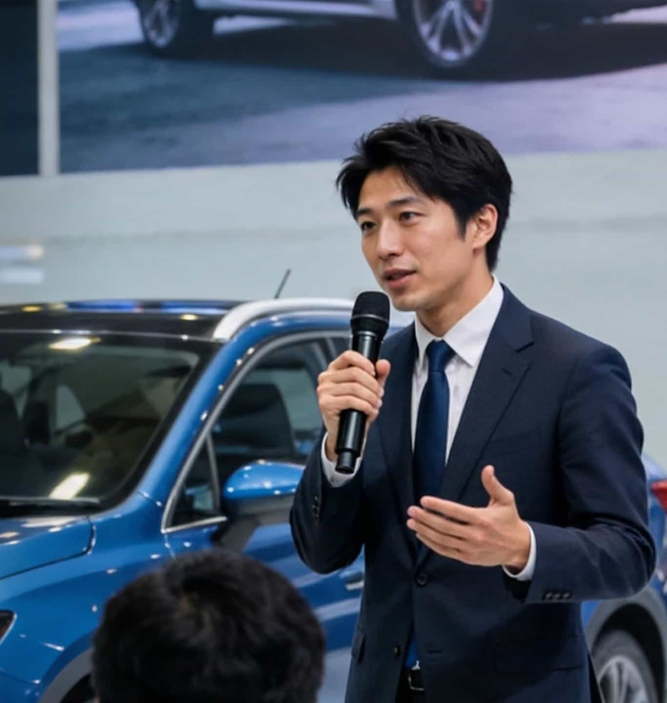 展示会MC・発表会の司会派遣サービス