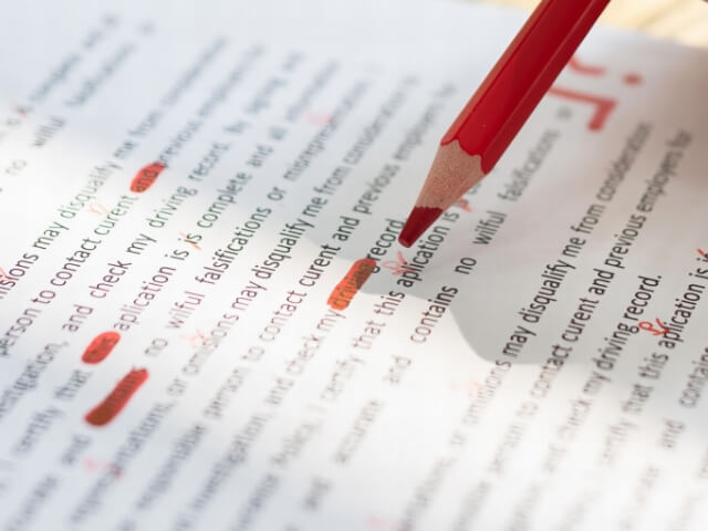 ネイティブチェック・監修