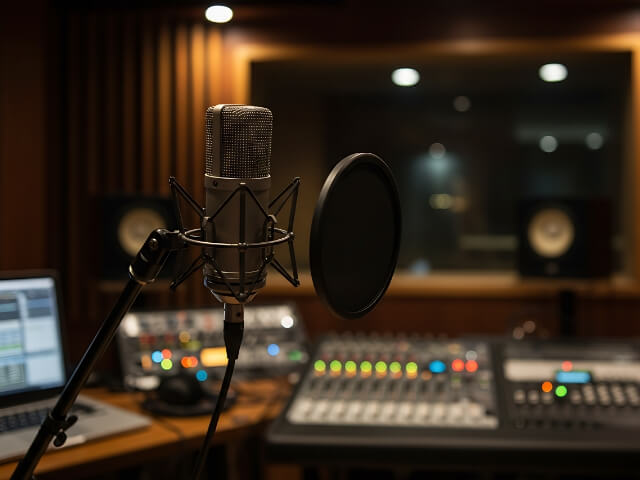 スタジオ収録がおすすめのケース