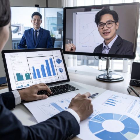 コーポレートサイト/IRページへ決算説明動画掲載