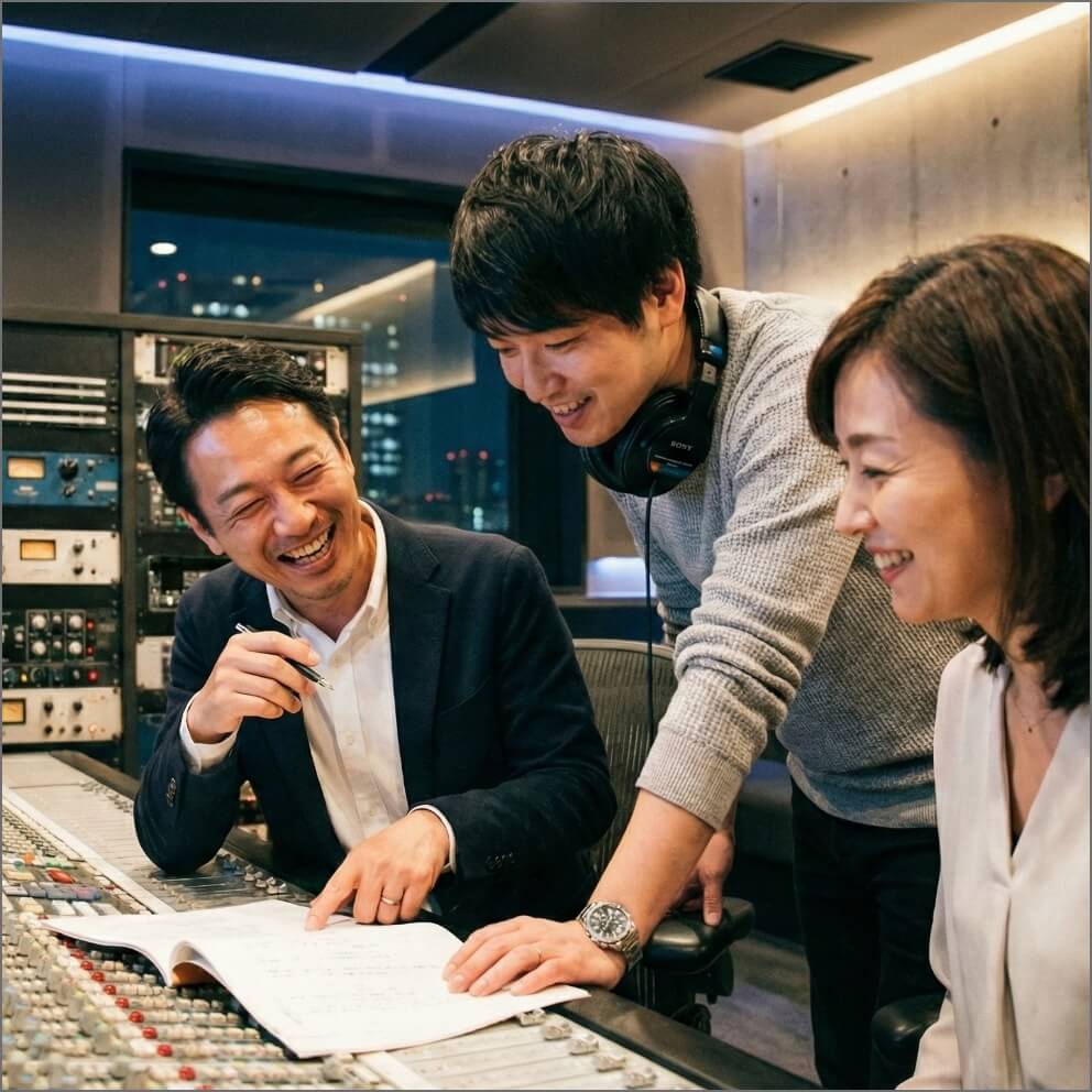 ディレクターの派遣でスタジオ収録をサポート