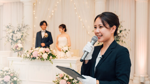 結婚式・披露宴・二次会の司会者派遣サービス