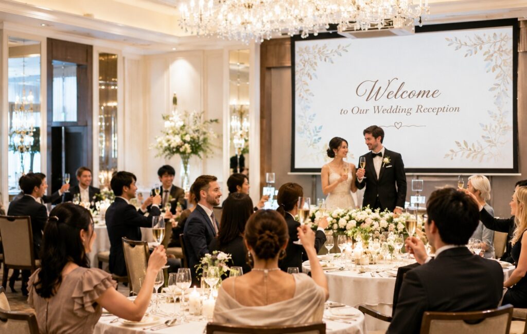結婚式でバイリンガル司会者が必要なケース