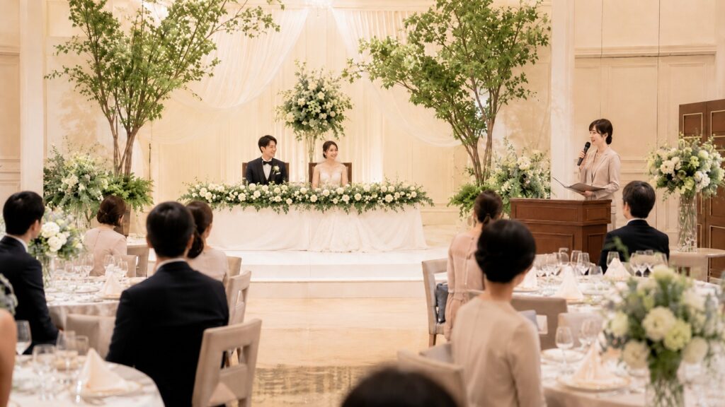 披露宴の司会進行で押さえたい3つのポイント